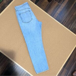 Madewell Light Blue Straight Leg Pants